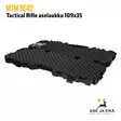 MTM RC42 Tactical Rifle aselaukku 109x35x13cm - etuviistosta, avattuna - Kovamuovilaukut - 26057260402 - 4