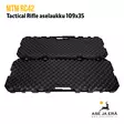 MTM RC42 Tactical Rifle aselaukku 109x35x13cm - edestä, avattuna, pehmustetut sisätilat näkyvissä - Kovamuovilaukut - 26057260402 - 2
