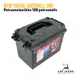 MTM Shotshell Dry Box 12 Gauge 100-Round Camo patruunalaatikko - Haulikon patruunoille - 026057000282 - 3