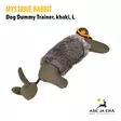 Mystique Rabbit Dog Dummy "trainer" fur cover - Metsästyskoiran koulutustarvikkeet - 8585045200032 - 2