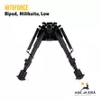 NITEforce CARBON Bipod matala ammuntatuki - yleiskuva takaa - Hiilikuitu bipodit - 6430061581912 - 7