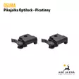 Osuma pikajalan pohja Picatinny, Optilock yhteensopiva - Pikajalat - 6430068625282 - 2