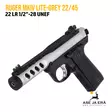 Pienoispistooli Ruger MKIV Lite-Grey 22/45 22 LR 4,4" optic-ready - Pienoispistoolit - 736676439492 - 8