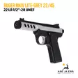 Pienoispistooli Ruger MKIV Lite-Grey 22/45 22 LR 4,4" optic-ready - Pienoispistoolit - 736676439492 - 2