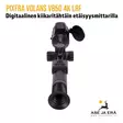 Pixfra Volans V850 LRF, edestä - Yötähtäimet - 6976144451852 - 13