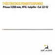 Puhdistuspuikko Pituus 1200 mm, VFG -tulpille - Cal 22-12 - Puhdistuspuikko kärki - Puhdistussarjat ja -harjat - 6430066780495 - 4