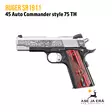 Ruger SR1911 pistooli .45 ACP Commander Style Red Barn Street Edition 75th - Pistoolit - 736676167012 - 25