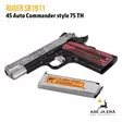 Ruger SR1911 .45 Commander Style 75TH - ase ja lipas - Pistoolit - 736676167012 - 12