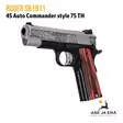 Ruger SR1911 pistooli .45 ACP Commander Style Red Barn Street Edition 75th - Pistoolit - 736676167012 - 13