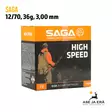 Saga High Speed 12/70 36g haulikonpatruuna - 12/70 metsästyspatruunat - 8435101624732 - 12