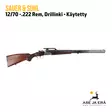 Sauer Suhl 12/70 / .222 Rem Drillinki - Käytetty - Käytetyt yhdistelmäaseet - 989202 - 1