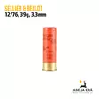 Sellier & Bellot 12/76 Steel Shot Magnum 39g haulikonpatruuna - 12/76 metsästyspatruunat - 8590690066742 - 42