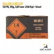 Sellier & Bellot 12/76 Steel Shot Magnum 39g haulikonpatruuna - 12/76 metsästyspatruunat - 8590690066742 - 35