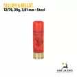 Sellier & Bellot 12/76 Steel Shot Magnum 39g haulikonpatruuna - 12/76 metsästyspatruunat - 8590690066742 - 28