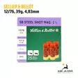 Sellier & Bellot 12/76 Steel Shot Magnum 39g haulikonpatruuna - 12/76 metsästyspatruunat - 8590690066742 - 45