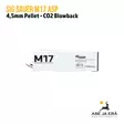 SIG Sauer M17 ASP 4,5 mm CO2 Blowback ilmapistooli, Hiekka/FDE - myyntipakkauksen pääty EAN näkyvissä - Ilma-aseluoti ilmapistoolit - 798681587902 - 17