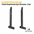 Sig Sauer P226 X-Five ASP 4,5mm CO2 ilmapistoolin ketjulipas 20 kuulaa 2 kpl - kaksi lipasta sivusta - SIG Sauer lippaat - 798681583942 - 5