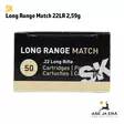 SK Long Range Match 22 LR Pienoiskiväärin Patruuna - 22 Subsonic patruunat - 4023045421582 - 4