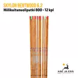 Skylon Bentwood 6.2 hiilikuitunuoliputki 800 - 12 kpl - nuoliputkien peräosat ja nokit - Hiilikuituiset nuoliputket - 6426020830832 - 37