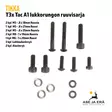 Tikka T3x Tac A1 lukkorungon varaosat - Kiväärien osat - 6438053121382 - 2