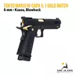 Tokyo Marui Hi-Capa 5.1 Gold Match 6 mm Airsoft pistooli -blowback - Pistoolit ja -revolverit - 4952839142672 - 7