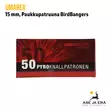 Umarex 15mm Paukkupatruuna 50kpl - Käsiaseen patruunat - 4000844406002 - 2