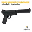 Umarex Browning Buck Mark Magnum Spring 4,5mm Diabol ilmapistooli - Jousi ja puristeilma ilmapistoolit - 4000844732422 - 3