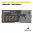 Umarex Browning Buck Mark Magnum Spring 4,5mm Diabol ilmapistooli - Jousi ja puristeilma ilmapistoolit - 4000844732422 - 10