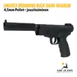 Umarex Browning Buck Mark Magnum Spring 4,5mm Diabol ilmapistooli - Jousi ja puristeilma ilmapistoolit - 4000844732422 - 2