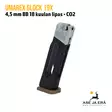 Umarex Glock G19X Blowback 4,5mm CO2 18 kuulan lipas - Umarex lippaat ja rullat - 4000844657732 - 8