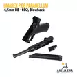 Umarex P.08 Parabellum CO2 steel BB Blowback ilmapistooli - BB kuula ilmapistoolit - 4000844563682 - 12