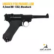 Umarex P.08 Parabellum CO2 steel BB Blowback ilmapistooli - BB kuula ilmapistoolit - 4000844563682 - 5