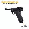 Umarex P.08 Parabellum CO2 steel BB Blowback ilmapistooli - BB kuula ilmapistoolit - 4000844563682 - 8