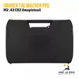 Umarex T4E Walther PPQ M2 .43 CO2 ilmapistoolin muovikotelo - T4E Defence kuula-aseet - 4000844620842 - 12