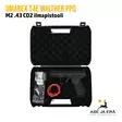 Umarex T4E Walther PPQ M2 .43 CO2 ilmapistooli muovikotelossa, pakkaus avoinna - T4E Defence kuula-aseet - 4000844620842 - 11
