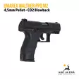 Umarex Walther PPQ M2 4,5 mm Pellet CO2 Blowback ilmapistooli - Ilma-aseluoti ilmapistoolit - 4000844740052 - 17