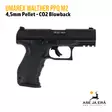 Umarex Walther PPQ M2 4,5 mm Pellet CO2 Blowback ilmapistooli - Ilma-aseluoti ilmapistoolit - 4000844740052 - 16