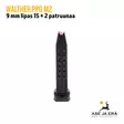 WALTHER PPQ M2 9mm lipas 15+2 - Pistoolien lippaat - 723364200472 - 4
