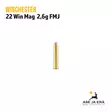 Winchester 22WMR 2,59g FMJ pienoiskiväärin patruuna - 22 WMR patruunat - 020892100732 - 3