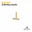 Winchester 22WMR 2,59g FMJ pienoiskiväärin patruuna - 22 WMR patruunat - 020892100732 - 2