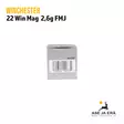 Winchester 22WMR 2,59g FMJ pienoiskiväärin patruuna - 22 WMR patruunat - 020892100732 - 5