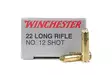 Winchester haulipatruuna 22LR 1,62g 50 kpl - 22 LR patruunat - 020892100312 - 2