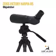 Zeiss Victory Harpia 85 Kaukoputki - takaviistosta vasemmalta, kiinnitettynä jalustaan - Objektiivit - 4047006804702 - 15