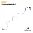 Zodiac korvakuuloke 3,5 mmi A+B+E - Johto suoristettuna - Headsetit ja kuulokkeet - 7036094200302 - 5