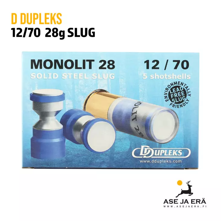 12/70 DDupleks Monolit 28g 5 kpl - Täyteiset - 4751007980012 - 1