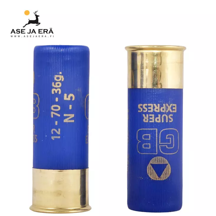 12/70 GB 36 g Super Express haulikonpatruuna - 12/70 metsästyspatruunat - 8435101613972 - 2