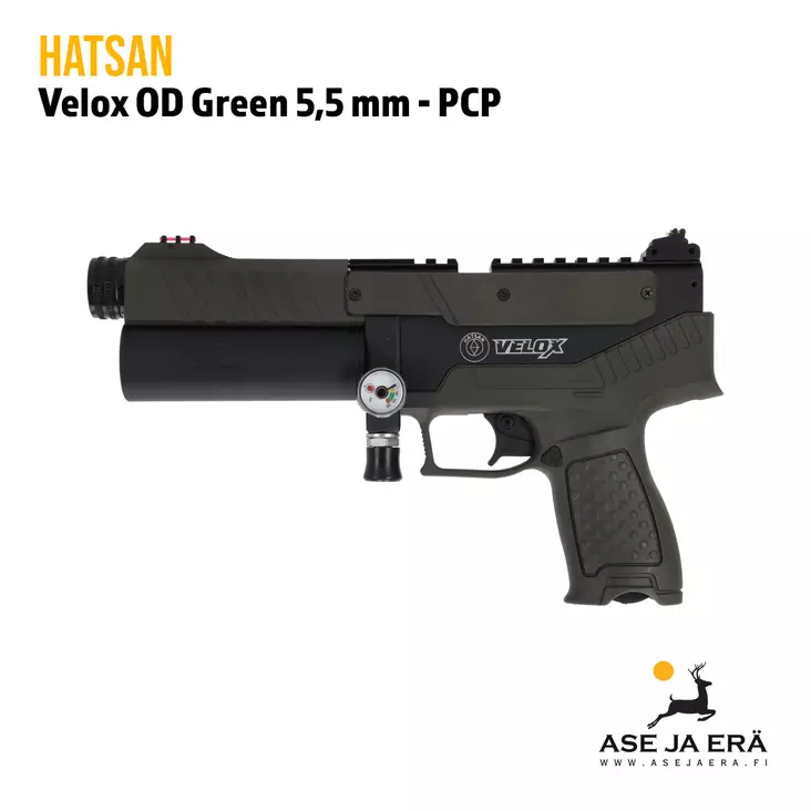 Hatsan Velox PCP 5,5mm OD Green paineilmapistooli - Paineilmatoimiset ilmapistoolit - 067462 - 1