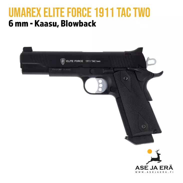 Umarex Elite Force 1911 TAC TWO airsoft kaasu blowback - Yleiskuva - Pistoolit ja -revolverit - 4000844772022 - 1