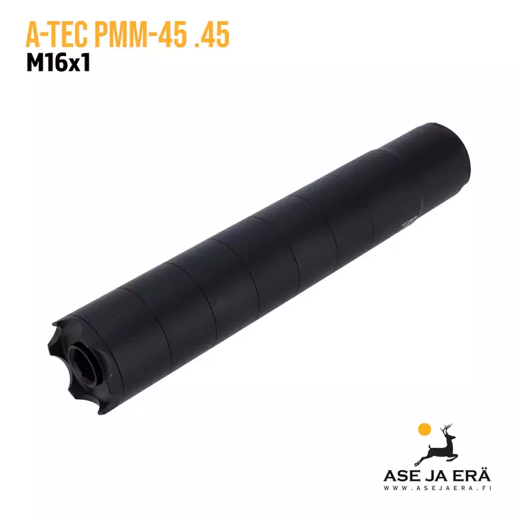 A-TEC PMM-45 .45 cal äänenvaimennin - A-TEC äänenvaimentimet - 7072891008642 - 1