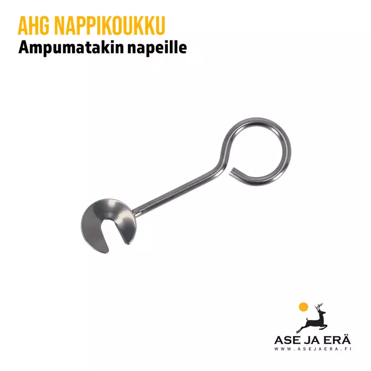 AHG nappi koukku ampumatakin napeille - Vyöt ja muut tarvikkeet - 1202 - 2